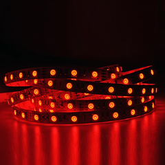 25FT RGB LED Strip Light, SMD 5050, 60 LEDs/M, 12V, Color Changing, UL Listed