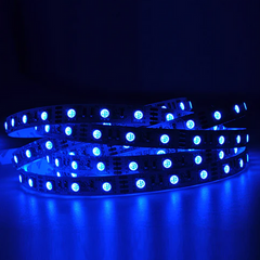 25FT RGB LED Strip Light, SMD 5050, 60 LEDs/M, 12V, Color Changing, UL Listed