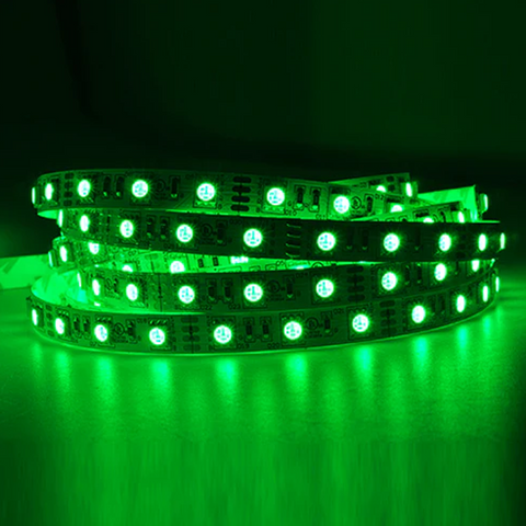 25FT RGB LED Strip Light, SMD 5050, 60 LEDs/M, 12V, Color Changing, UL Listed