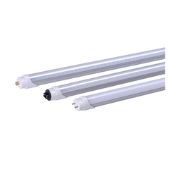 4ft T8 LED Tube Light – Hybrid Aluminum and Plastic, 5000K Clear Cover | Model LS-SMDT8-16WABC50K