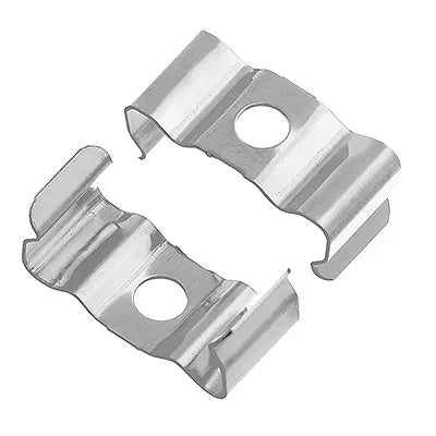 1207 Series Recessed LED Strip Channel, Aluminum Profile with Mounting Clips, LED Light Diffuser