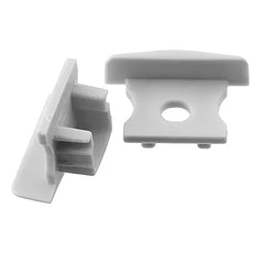 1207 Series Recessed LED Strip Channel, Aluminum Profile with Mounting Clips, LED Light Diffuser