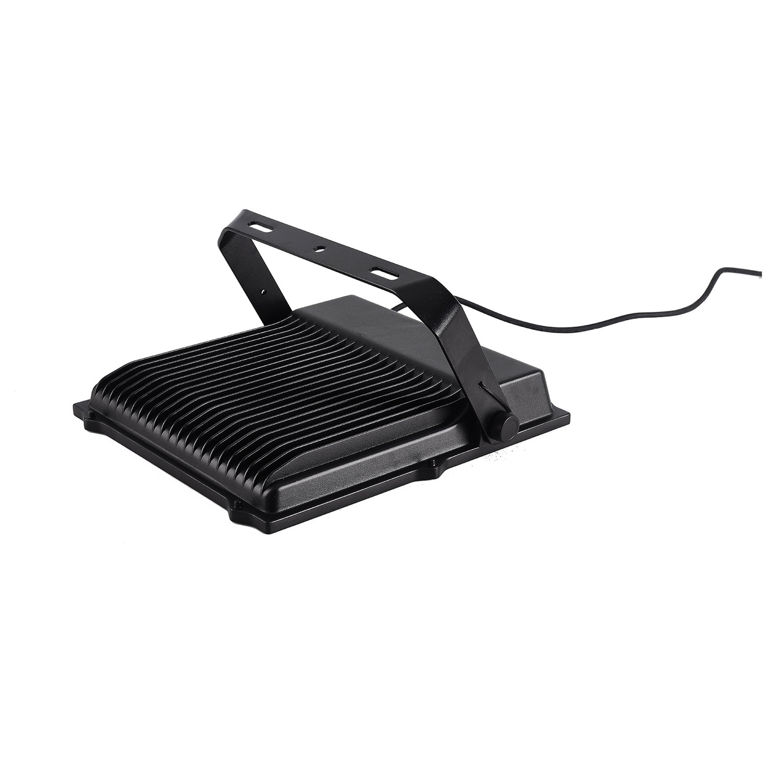 100W LED Flood Light, 5000K Daylight, AC 120-277V, Black Housing, Outdoor Security Lighting