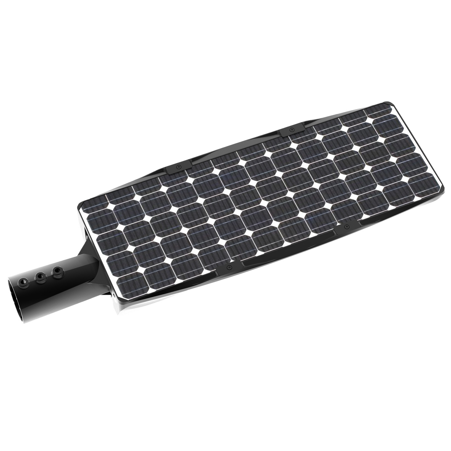 50W Solar Street Light, All-in-One Design, Motion Sensor, 5700K Daylight, Outdoor LED Lighting