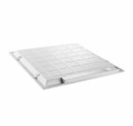 2×4 LED Flat Panel Light, 50W/60W/72W Selectable, 3CCT Tunable, ETL DLC Listed for Offices & Retail