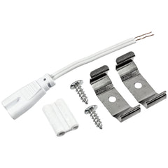 40W Integrated LED Cooler Light | 6FT Strip Fixture | 6500K Bright White | Commercial Use