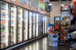 40W Integrated LED Cooler Light | 6FT Strip Fixture | 6500K Bright White | Commercial Use