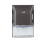 20W Mini LED Wall Pack Light with Photocell, 5700K Daylight, 135 lm/W, UL/DLC Listed Outdoor Fixture
