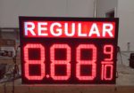 LED Gas Price Sign – Regular | Digital Fuel Price Display | Bright LED Signboard