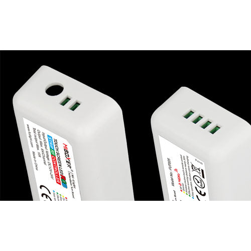 FUT025 RGB LED Controller with Remote, 12V-24V, Wireless 2.4GHz, Smart Strip Light Control System