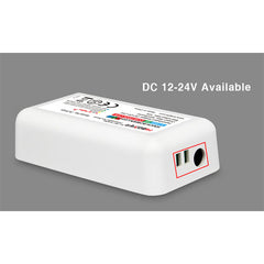 FUT025 RGB LED Controller with Remote, 12V-24V, Wireless 2.4GHz, Smart Strip Light Control System