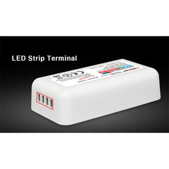 FUT025 RGB LED Controller with Remote, 12V-24V, Wireless 2.4GHz, Smart Strip Light Control System