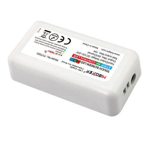 FUT025 RGB LED Controller with Remote, 12V-24V, Wireless 2.4GHz, Smart Strip Light Control System