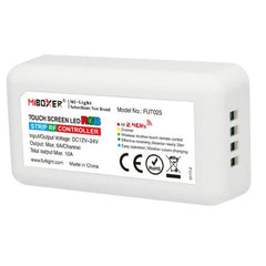 FUT025 RGB LED Controller with Remote, 12V-24V, Wireless 2.4GHz, Smart Strip Light Control System