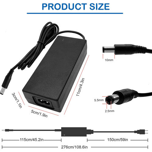 7A 84W 12V Power Supply Adapter | LED Strip Light Driver | AC to DC Converter