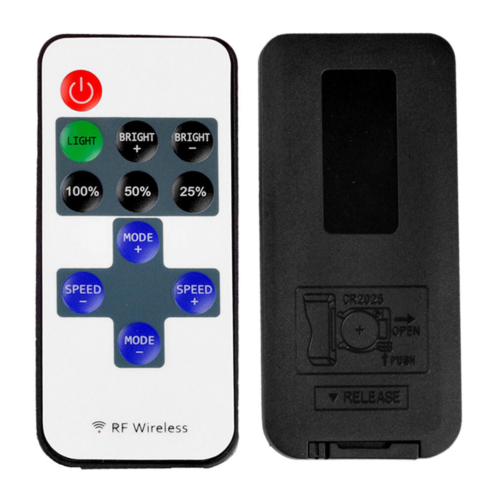 RF LED Controller with Remote | Single Color Strip Light Dimmer | Wireless Control