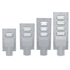 120W Solar LED Street Light | Golden Model | Integrated Motion Sensor Outdoor Fixture