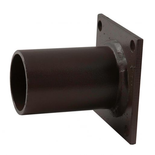 Wall Mount Tenon Bracket | 2-3/8" Adapter Arm | Metal Pole Mount for Outdoor Lights