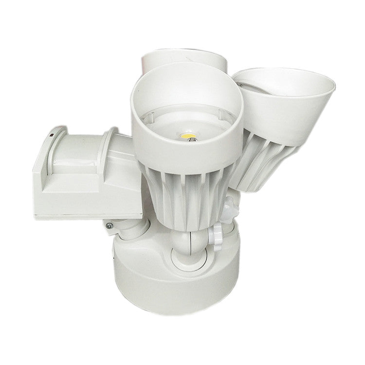 30W LED Triple Head Motion Security Light | Outdoor Flood Light | Adjustable Sensor