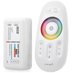 RGB LED Strip RF Controller | Touch Screen Remote | Wireless Light Dimmer Control