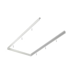 1×4 LED Surface Mount Kit, Compatible with 1×4 Backlit & Troffer Panels, Ceiling Mount Frame