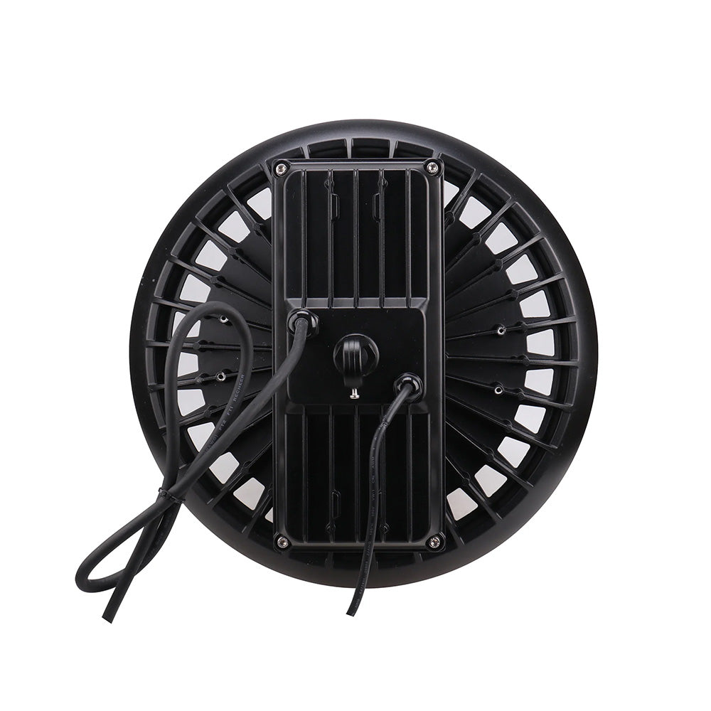 300W UFO LED High Bay Light, 5000K Daylight, UL DLC Listed, Industrial Warehouse Lighting, Energy Efficient
