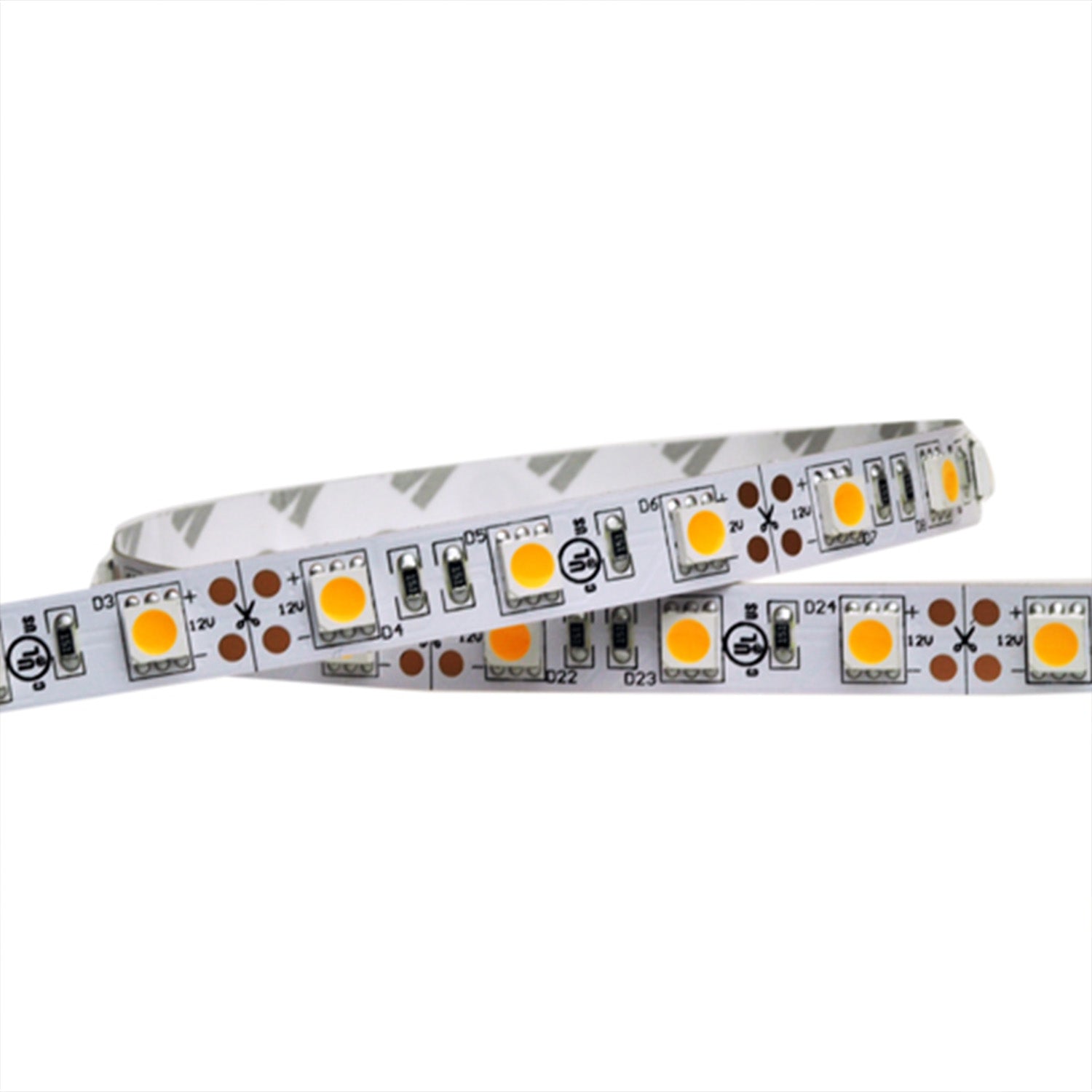 12V LED Tape Light – 5050 SMD – W Series | IP20 Indoor Flexible LED Strip Light