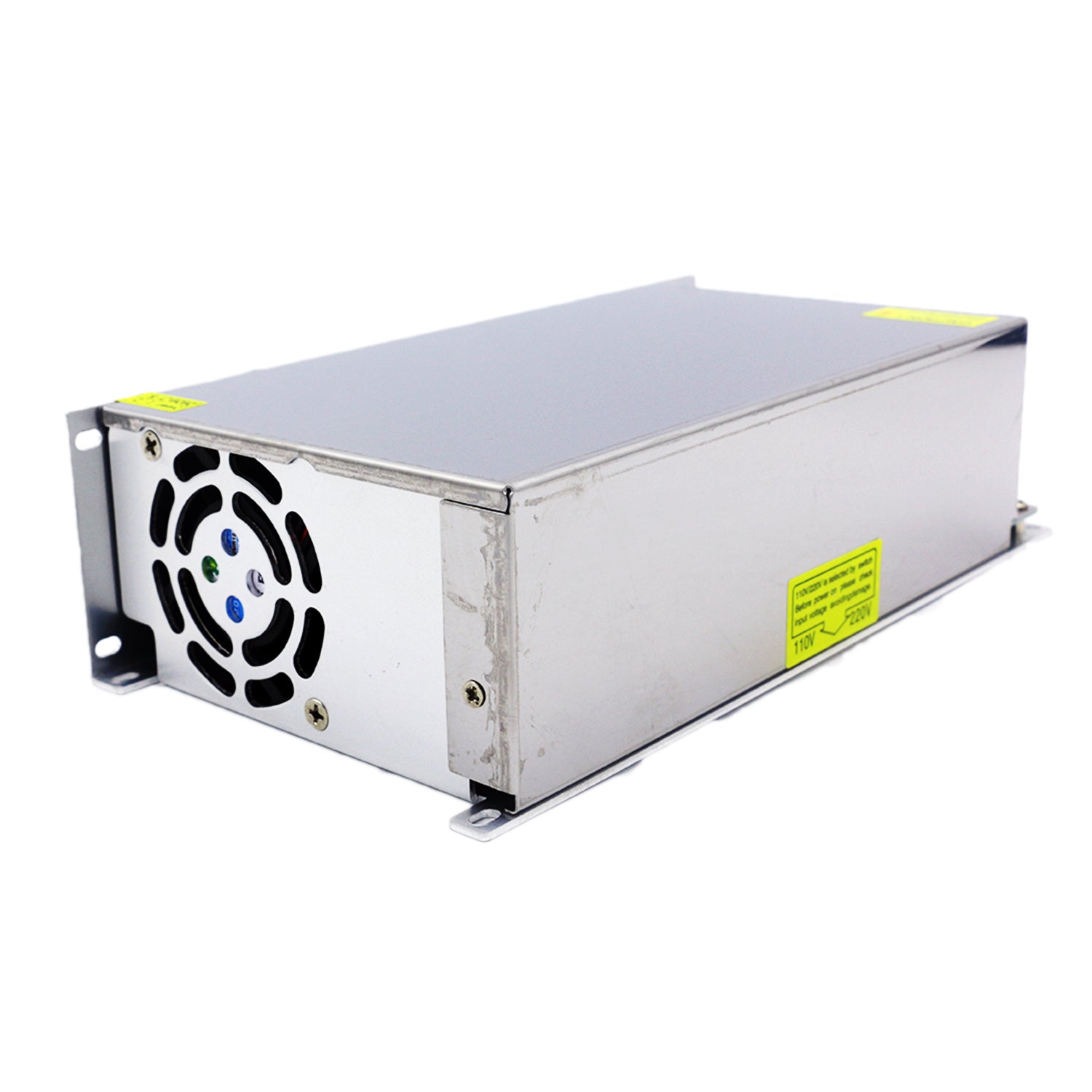 600W Indoor Switching Power Supply, 12V 50A, Active Fan Cooling, LED Driver for Indoor Lights