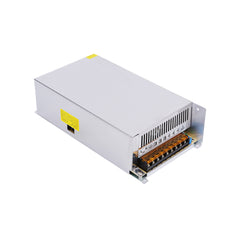 600W Indoor Switching Power Supply, 12V 50A, Active Fan Cooling, LED Driver for Indoor Lights