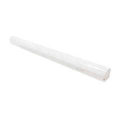 4FT LED Linear Strip Light Fixture, 40W, 5200 Lumens, 3CCT Selectable, Surface/Hanging Mount, ETL DLC Certified