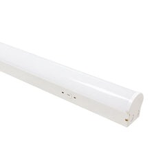 4FT LED Linear Strip Light Fixture, 40W, 5200 Lumens, 3CCT Selectable, Surface/Hanging Mount, ETL DLC Certified