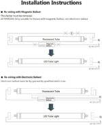 60W LED T8 Tube Light, 8FT (96"), G13 Base, Clear Cover, 6500K Daylight, ETL Listed