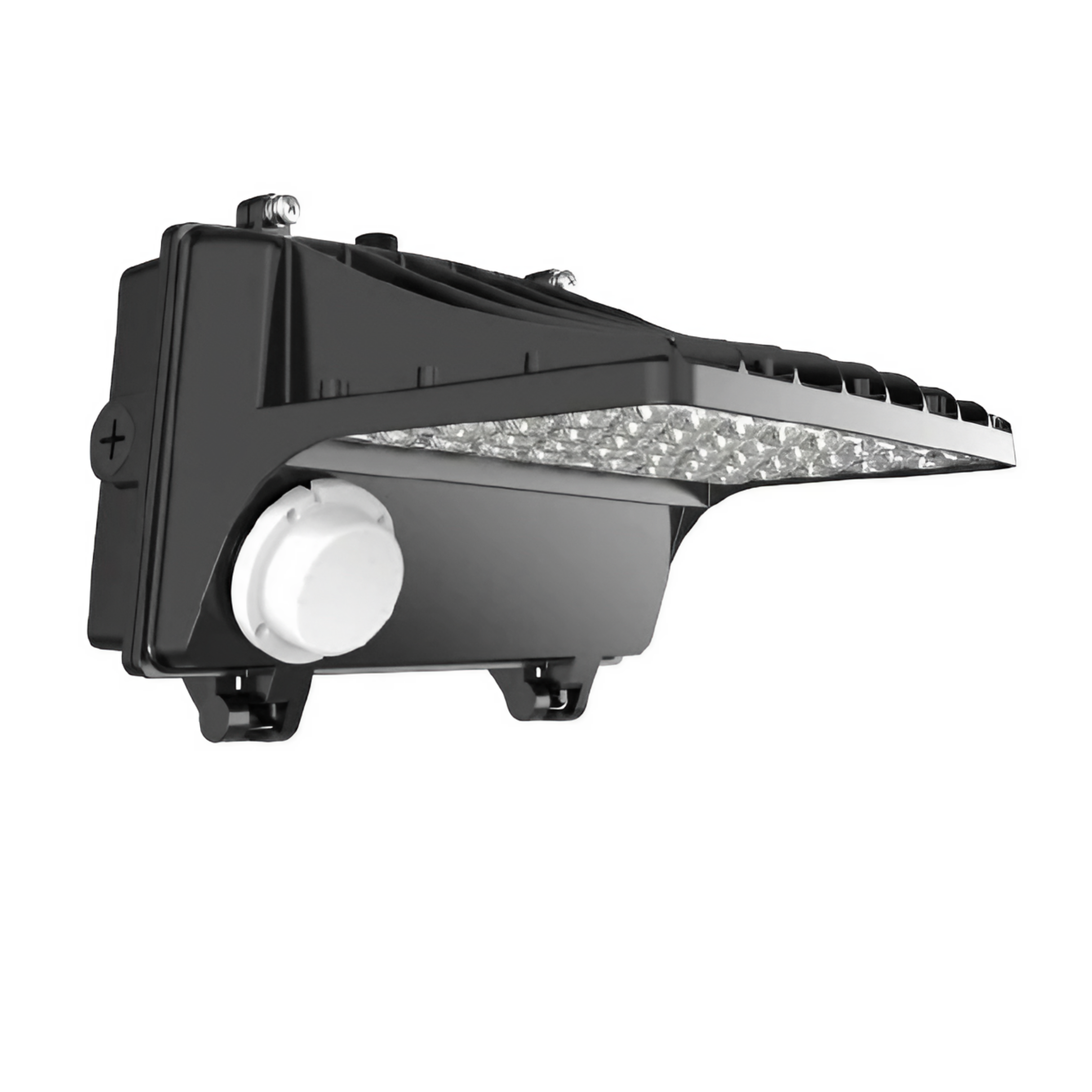 120W LED Wall Pack with Motion Sensor, Wattage Adjustable, 5000K, Photocell, Full Cutoff, 120–277V | Outdoor Security Light