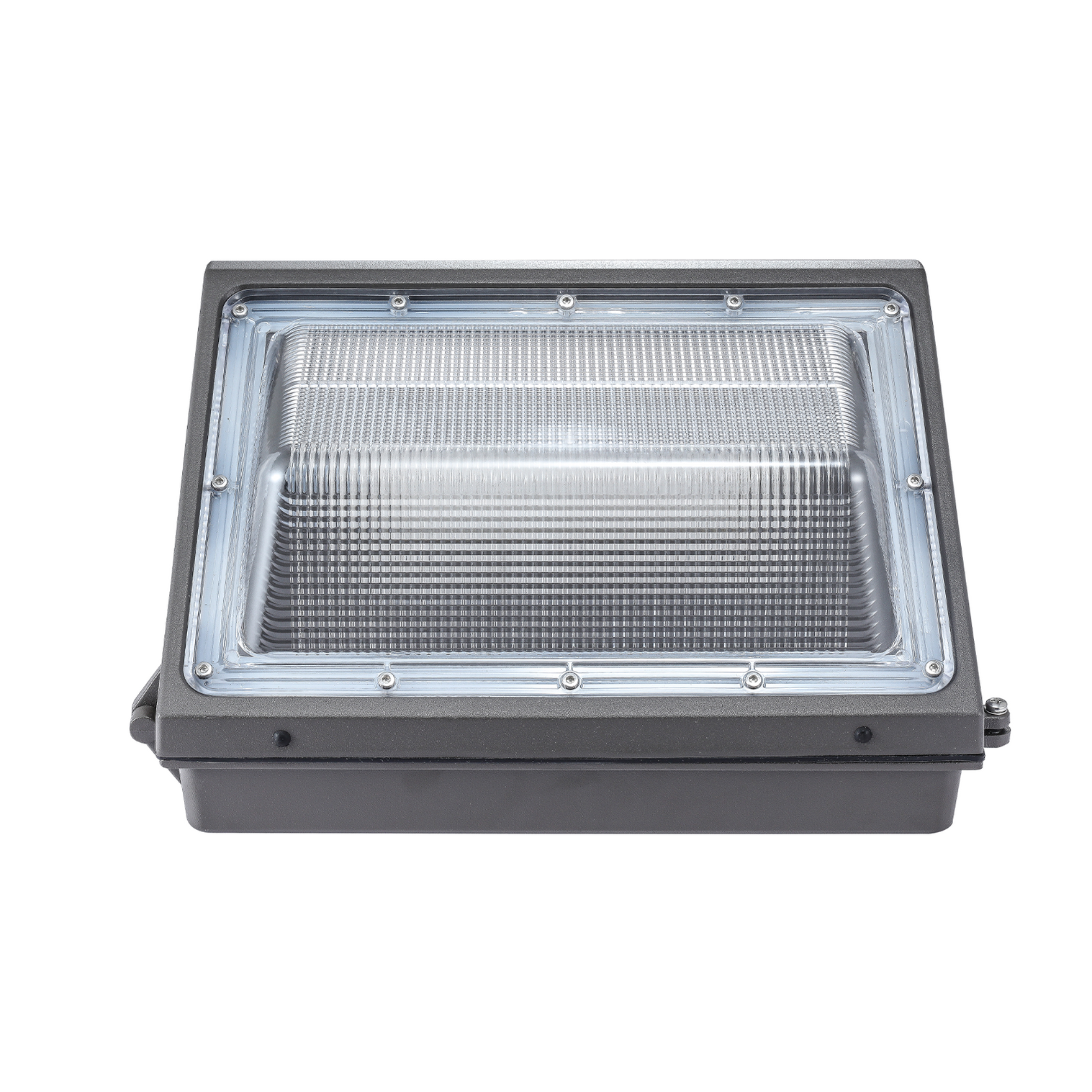 80W LED Wall Pack Light, Semi Cutoff, 5000K Daylight, AC 120-277V, Outdoor Commercial Lighting