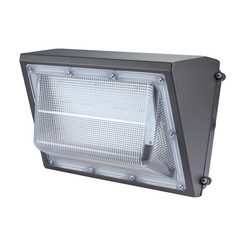 80W LED Wall Pack Light, Semi Cutoff, 5000K Daylight, AC 120-277V, Outdoor Commercial Lighting