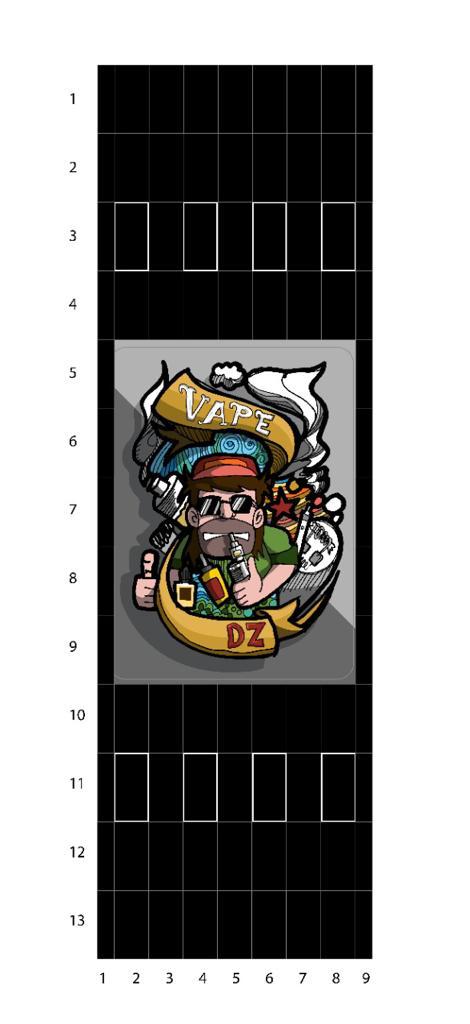 2x4 Design Panels for Smoke Shop or Barbershops