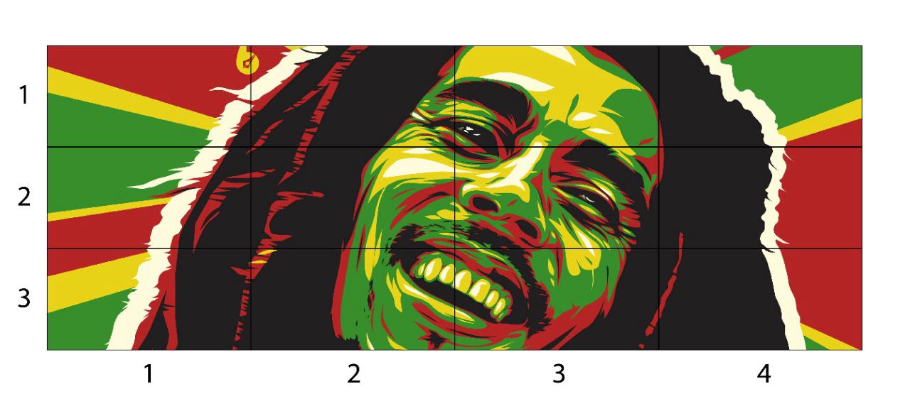 2x4 Design Panels for Smoke Shop or Barbershops