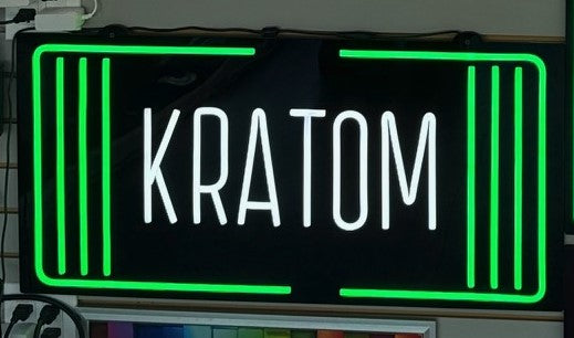 Assorted Neon Signs 30" with power supply and chain/ Business Window Signs
